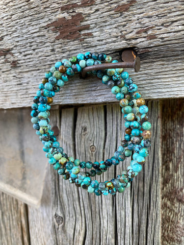 Turquoise Stretchy Bracelet C0371