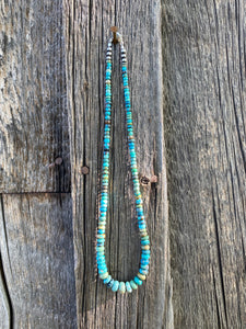 Graduated Turquoise Necklace N0641