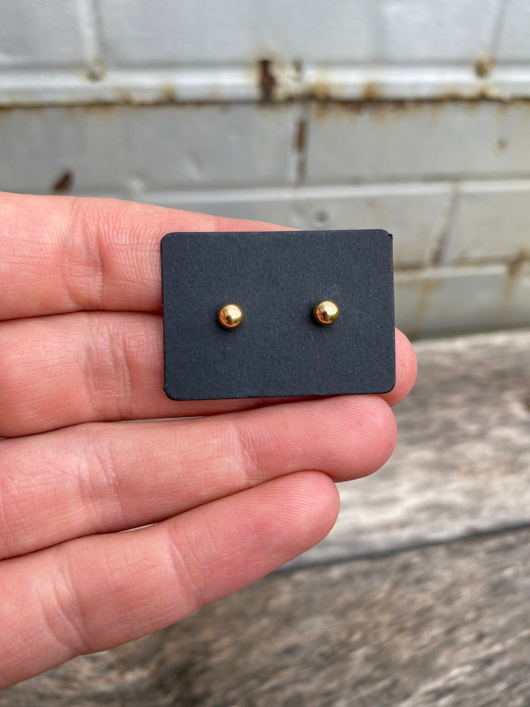Gold Filled Studs Earrings E0102