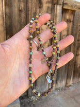 Load image into Gallery viewer, Green Turquoise Necklace