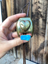 Load image into Gallery viewer, Brass Repurposed Bolo N0888