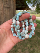 Load image into Gallery viewer, Larimar Stretch Bracelet