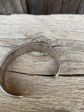 Load image into Gallery viewer, Vintage Sterling Silver Cuff (As Is)