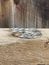 Load image into Gallery viewer, Twisted Silver Cuff C0386