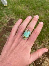 Load image into Gallery viewer, Number 8 Turquoise Ring Size 8 R0265