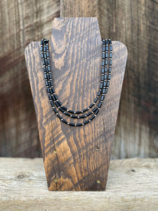 Black Onyx Necklace N0625