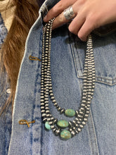 Load image into Gallery viewer, Barrel Bead Necklace N0760