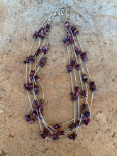Load image into Gallery viewer, Purple Necklace N0681