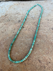 Turquoise Rondelle Necklace N0748