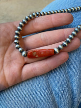 Load image into Gallery viewer, Coral Barrel Necklace N0920