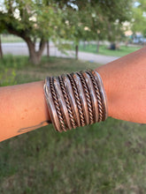 Load image into Gallery viewer, Vintage Silver Cuff