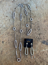 Load image into Gallery viewer, Vintage Pink Necklace and Earring Set N0786