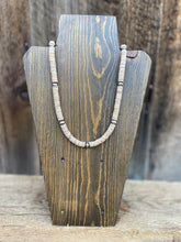 Load image into Gallery viewer, Tan Heishi Necklace N0482