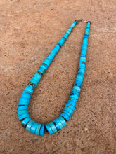Load image into Gallery viewer, Vintage Rolled Turquoise Necklace