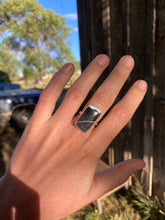 Load image into Gallery viewer, White Buffalo Ring 6 3/4 R0469