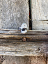 Load image into Gallery viewer, White Buffalo Ring Size 8 3/4 R0440