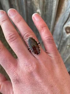 Biggs Jasper Ring Size 6 3/4 R0371