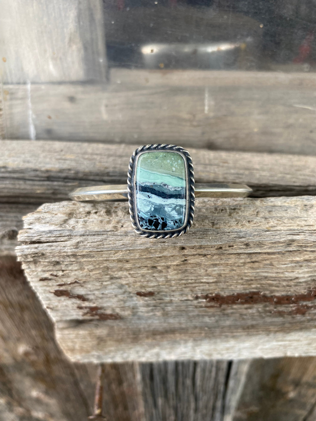 Mystic Sage Variscite Cuff C0382
