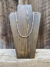 Load image into Gallery viewer, Heishi and Silver Necklace