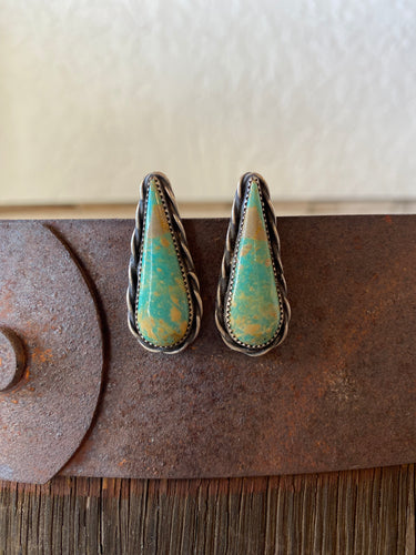 Tyrone Turquoise Earrings E0033