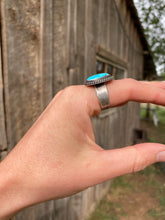 Load image into Gallery viewer, Kingman Turquoise Ring 9.5