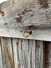 Load image into Gallery viewer, Petite Baguette CZ Huggie Hoops