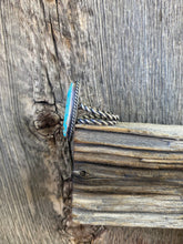 Load image into Gallery viewer, Number 8 Turquoise Ring Size 7