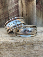 Load image into Gallery viewer, Silver Stamped Cuff C0366