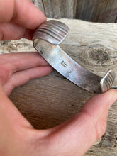 Load image into Gallery viewer, Vintage Sterling Silver Cuff (As Is)