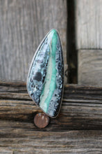 Load image into Gallery viewer, Mystic Sage Variscite Ring R0446