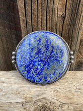 Load image into Gallery viewer, Vintage Sterling Lapis Buckle