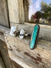 Load image into Gallery viewer, White Buffalo Ring Size 8 3/4 R0440
