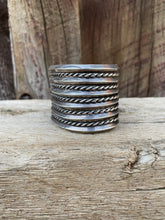 Load image into Gallery viewer, Vintage Silver Cuff