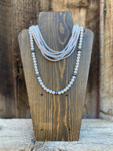 Load image into Gallery viewer, Pearl and Silver Necklace