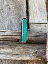 Load image into Gallery viewer, Fox Turquoise Ring Size 8