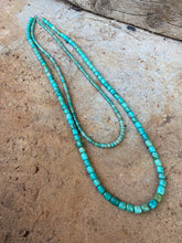 Load image into Gallery viewer, Turquoise Barrel Necklace