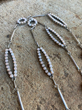 Load image into Gallery viewer, Vintage Pink Necklace and Earring Set N0786