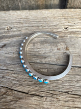 Load image into Gallery viewer, Turquoise Stacker Cuff
