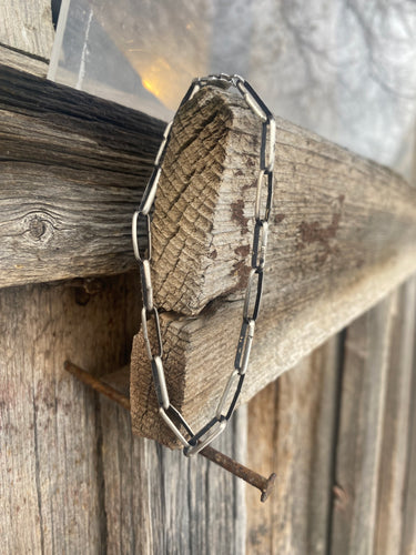 Paperclip Chain Bracelet C0417