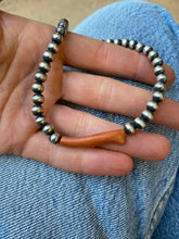Load image into Gallery viewer, Coral Barrel Necklace N0920