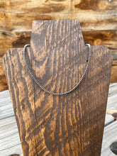 Load image into Gallery viewer, 16” Sterling Silver Saucer Necklace N0544