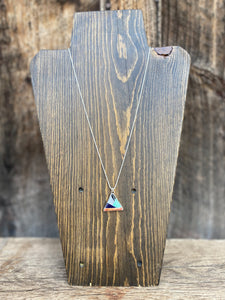 Inlay Pendant Necklace N0475