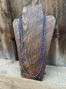 Lapis and Silver Necklace N0633