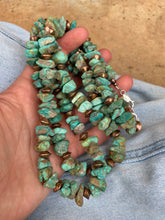 Load image into Gallery viewer, Turquoise and Copper Necklace N0715