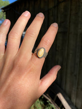 Load image into Gallery viewer, Elk Ivory Ring Size 8.5 R0455