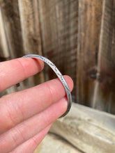 Load image into Gallery viewer, Vintage Silver Stacker Cuff C0435