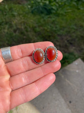 Load image into Gallery viewer, Carnelian Earrings E0245