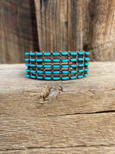Load image into Gallery viewer, Vintage Turquoise Cuff