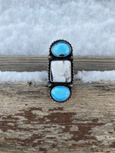 Load image into Gallery viewer, White Buffalo &amp; Golden Hills Ring