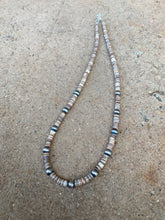 Load image into Gallery viewer, Heishi and Silver Necklace
